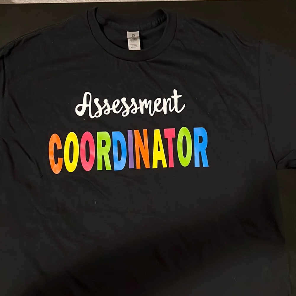 New Assessment Coordinator T-Shirt Ladies Size M